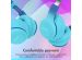 imoshion Kids LED Light Bluetooth Headphones - Kinder koptelefoon met decibelbegrenzer - Draadloze koptelefoon + AUX kabel - Cobalt Blue / Soft Blue