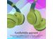 imoshion Kids LED Light Bluetooth Headphones - Kinder koptelefoon met decibelbegrenzer - Draadloze koptelefoon + AUX kabel - Petrol Green / Lime