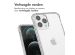 imoshion Backcover met koord + armband iPhone 12 (Pro) - Parels