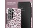 Selencia Vivid Backcover Samsung Galaxy S21 FE - Trippy Swirl Dark Rose