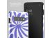 Selencia Vivid Backcover Samsung Galaxy S10 - Modern Bloom Sapphire Blue