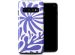 Selencia Vivid Backcover Samsung Galaxy S10 - Modern Bloom Sapphire Blue