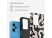 Selencia Vivid Backcover Xiaomi Redmi Note 12 Pro - Art Wave Black