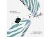 Selencia Vivid Backcover Samsung Galaxy A51 - Colorful Zebra Pine Blue