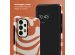 Selencia Vivid Backcover Samsung Galaxy A33 - Dream Swirl Orange