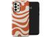 Selencia Vivid Backcover Samsung Galaxy A33 - Dream Swirl Orange