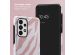 Selencia Vivid Backcover Samsung Galaxy A33 - Colorful Zebra Old Pink