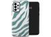 Selencia Vivid Backcover Samsung Galaxy A33 - Colorful Zebra Pine Blue