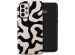 Selencia Vivid Backcover Samsung Galaxy A33 - Art Wave Black