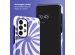 Selencia Vivid Backcover Samsung Galaxy A33 - Modern Bloom Sapphire Blue