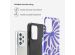 Selencia Vivid Backcover Samsung Galaxy A33 - Modern Bloom Sapphire Blue