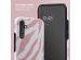 Selencia Vivid Backcover Samsung Galaxy A34 (5G) - Colorful Zebra Old Pink