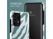 Selencia Vivid Backcover Samsung Galaxy A52(s) (5G/4G) - Colorful Zebra Pine Blue