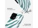 Selencia Vivid Backcover Samsung Galaxy A52(s) (5G/4G) - Colorful Zebra Pine Blue