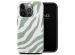 Selencia Vivid Backcover iPhone 15 Pro - Colorful Zebra Sage Green