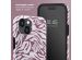 Selencia Vivid Backcover iPhone 15  - Trippy Swirl Dark Rose