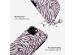 Selencia Vivid Backcover iPhone 15  - Trippy Swirl Dark Rose