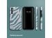 Selencia Vivid Backcover Samsung Galaxy A15 (5G/4G) - Colorful Zebra Pine Blue