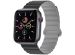 imoshion Siliconen magnetisch bandje Apple Watch Series 1-10 / SE / Ultra (2) - 42/44/45/46/49 mm - Zwart / Grijs