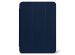 Decoded Textured Sillicon Slim Cover iPad Air 11 inch (2024) M2 / Air 5 (2022) / Air 4 (2020) - Navy Peony