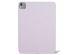 Decoded Textured Sillicon Slim Cover iPad Air 11 inch (2024) M2 / Air 5 (2022) / Air 4 (2020) - Lavendel