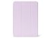 Decoded Textured Sillicon Slim Cover iPad Air 11 inch (2024) M2 / Air 5 (2022) / Air 4 (2020) - Lavendel