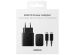 Samsung Originele Power Adapter met USB-C kabel - Oplader - USB-C aansluiting - Fast Charge - 45 Watt - 1,8 meter – Zwart 