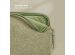 Selencia Teddy Laptop hoes 13-14 inch - Laptopsleeve - Sage Green