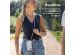 imoshion Backcover met koord + armband iPhone 12 (Pro) - Parels