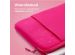 imoshion Laptop hoes 14 inch - Laptopsleeve met vak - Hot Pink