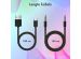 imoshion Kids LED Light Cat Ear Bluetooth Headphones - Kinder koptelefoon - Draadloze koptelefoon + AUX kabel - Cobalt Blue