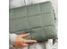 Selencia Puffy Laptop hoes 15-16 inch - Laptopsleeve - Sage Green