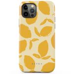 Burga Tough Backcover iPhone 12 (Pro) - Lemon Tart