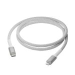 dbramante1928 re-charge - Braided oplaadkabel - USB-C naar Lightning - 1,2 meter - Wit