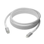 dbramante1928 re-charge - Braided oplaadkabel - USB-C naar Lightning - 2 meter - Wit