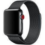 WiWu Milanese band Apple Watch Series 1-10 / SE / Ultra (2) - 42/44/45/46/49 mm - Zwart