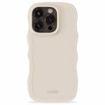 Holdit Wavy Case iPhone 16 Pro - Light Beige