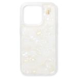 iDeal of Sweden Pearlized Case iPhone 14 Pro - Wit