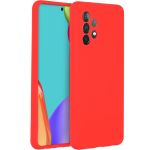 Accezz Liquid Silicone Backcover Samsung Galaxy A52(s) (5G/4G) - Rood