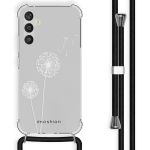 imoshion Design hoesje met koord Samsung Galaxy A34 (5G) - Paardenbloem - Wit