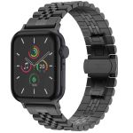 Selencia Jubilee stalen bandje Apple Watch Series 1-9 / SE - 38/40/41 mm / Series 10 - 42 mm - Zwart