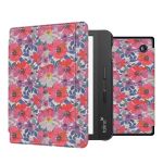 iMoshion Design Slim Hard Case Sleepcover met stand Tolino Vision 5 - Flower Watercolor