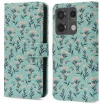 imoshion Design Bookcase Xiaomi Redmi Note 13 Pro (5G) / Poco X6 - Blue Flowers