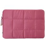 Selencia Puffy Laptop hoes 15-16 inch - Laptopsleeve - Magenta Fire