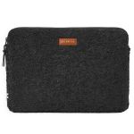 Selencia Teddy Laptop hoes 13-14 inch - Laptopsleeve - Black