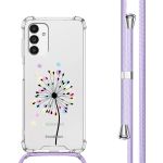 imoshion Design hoesje met koord Samsung Galaxy A13 (5G) - Sandstone Dandelion