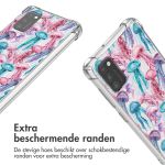 imoshion Design hoesje met koord Samsung Galaxy A41 - Jellyfish Watercolor