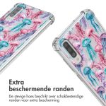 imoshion Design hoesje met koord Samsung Galaxy A70 - Jellyfish Watercolor