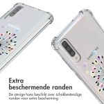 imoshion Design hoesje met koord Samsung Galaxy A70 - Sandstone Dandelion