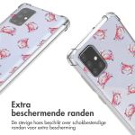imoshion Design hoesje met koord Samsung Galaxy A71 - Crab Watercolor